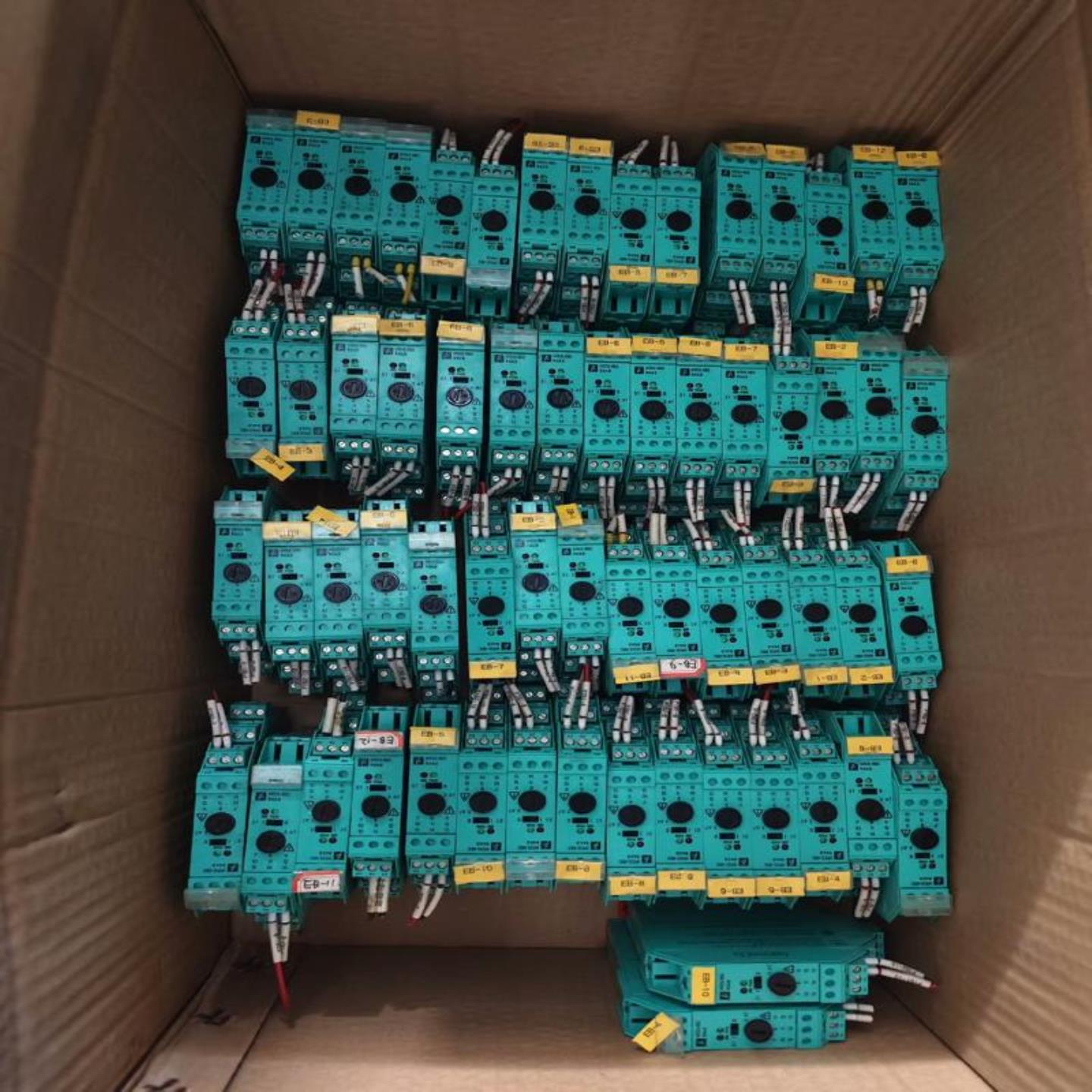 请倍加福安全栅KFD2-EB2R4AB剪线拆机橙