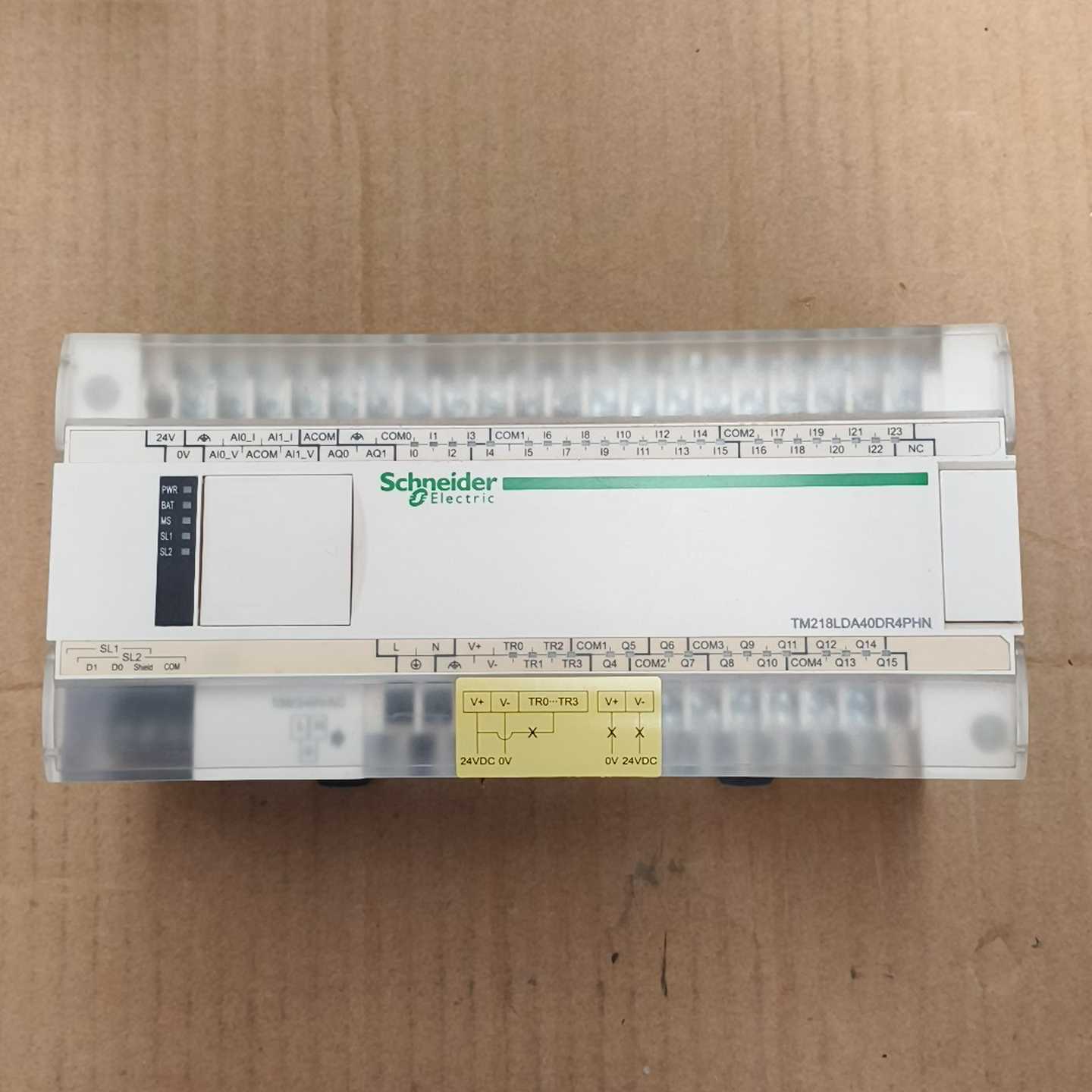 施耐德plc控制器，型号TM218LDA40DR4PHN-询价客服