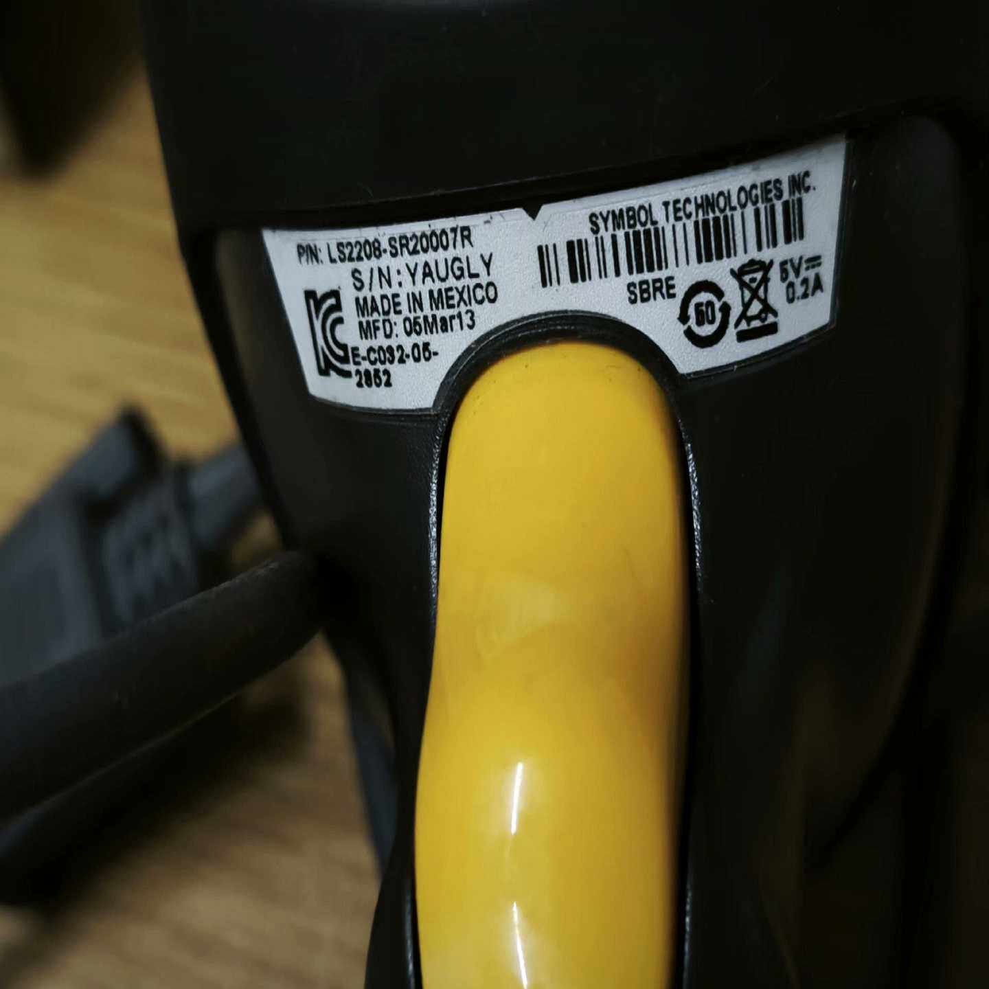 议价Symbol讯宝LS2208条码扫描枪阅读器LS2208-S