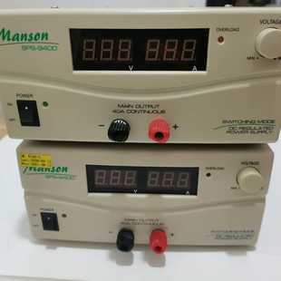 议价曼松MANSONSPS一9400可调直流稳压电源 现货 通T电显维修