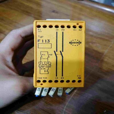 询价~F113x04安全继电器 实物如图所示，功能，实价直