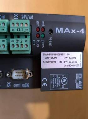 ELAU  MAX-4/11/01/008/99/1/1/0（佳毅工控）