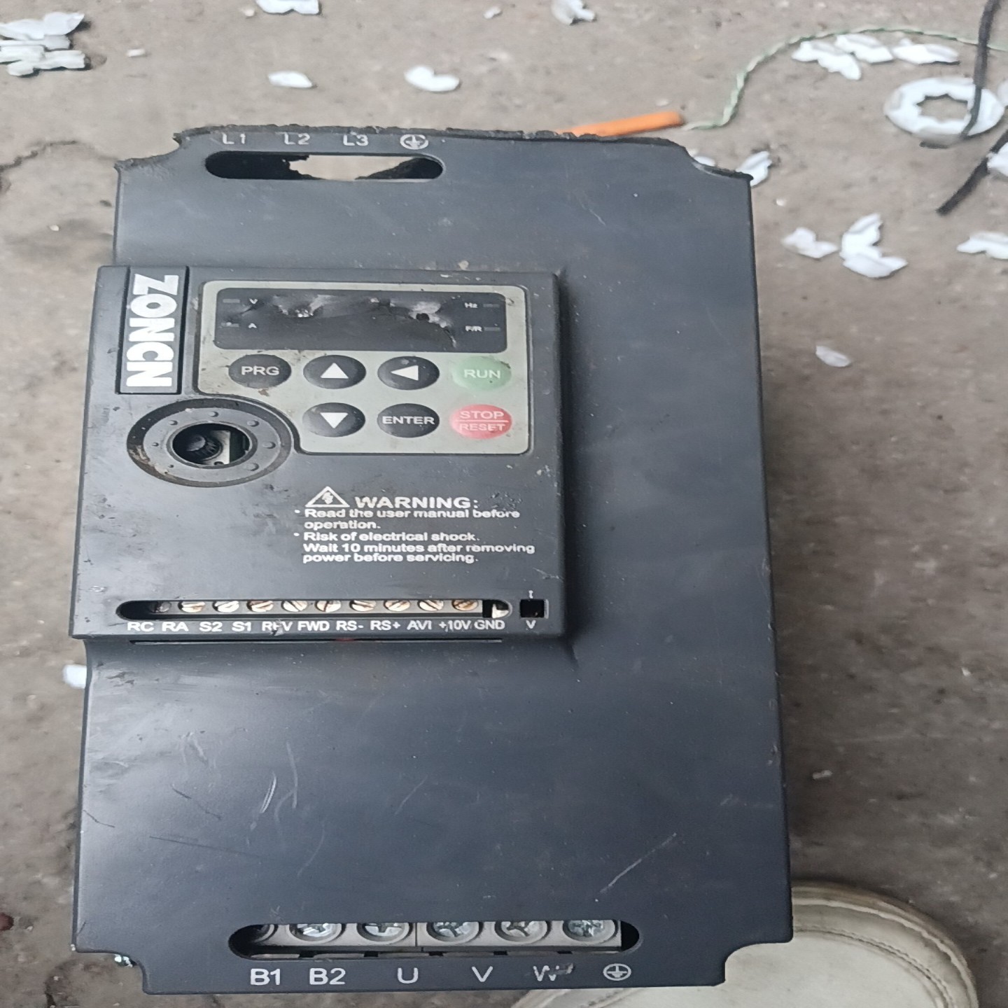 【请询价】众辰75kw变频器NZ200T-7R5GY-4拆机下来