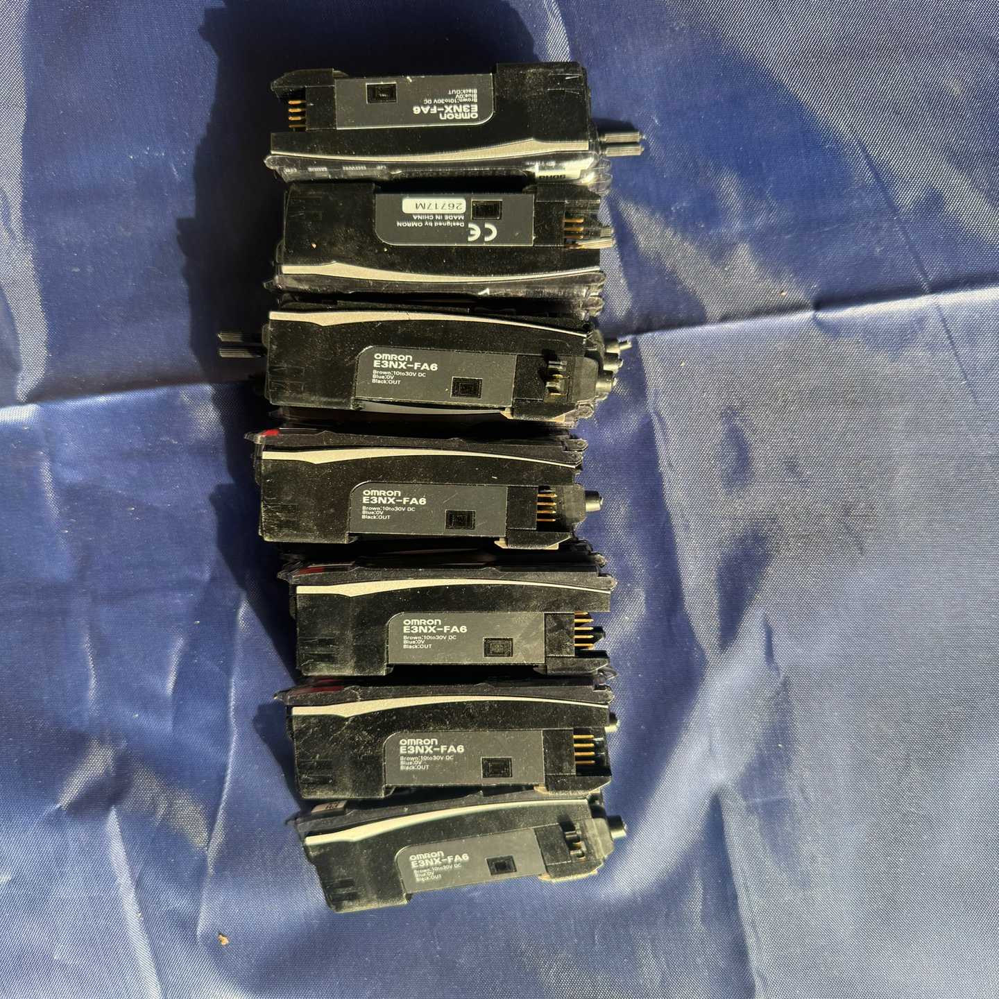 议价OMRONE3NX-FA6光纤放大器.拆机26个.无线