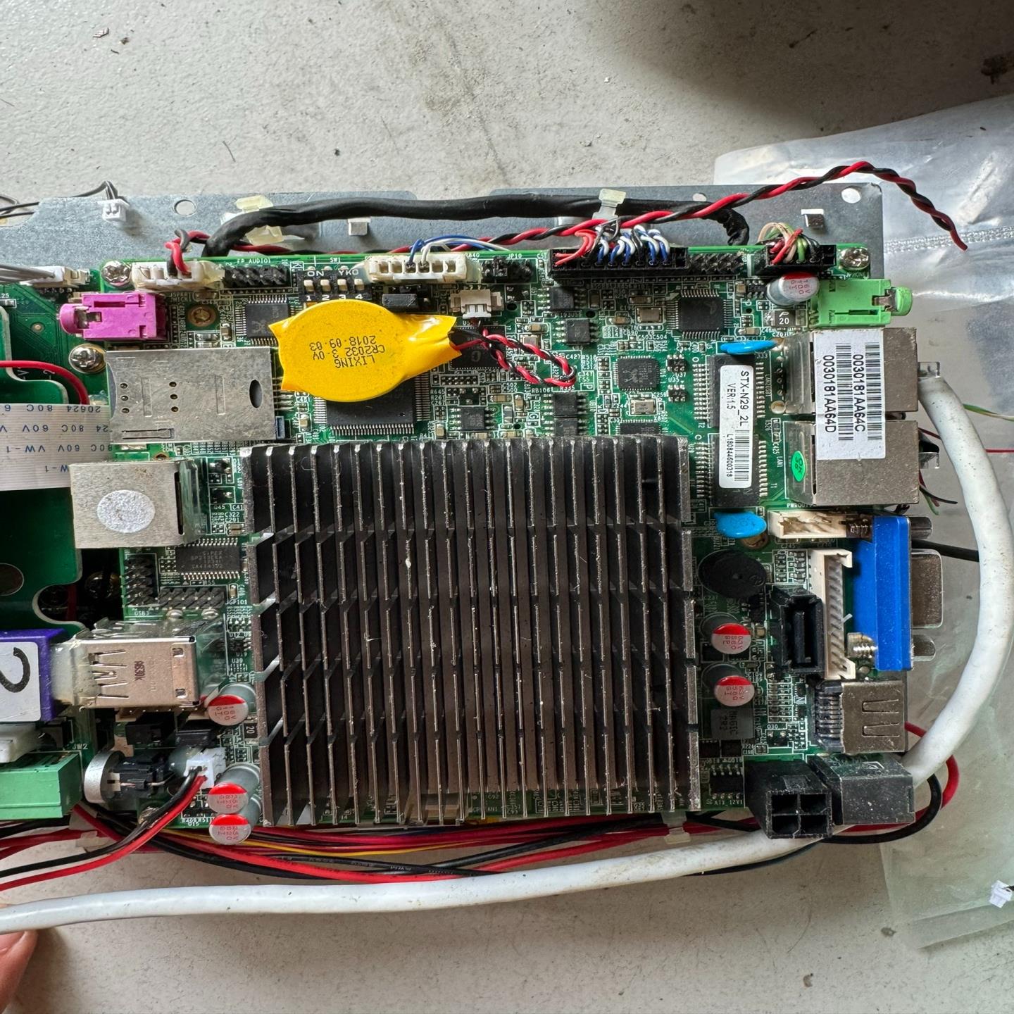 研域工控STX-N29_2L主板12*12人脸门禁识别【博航商行】