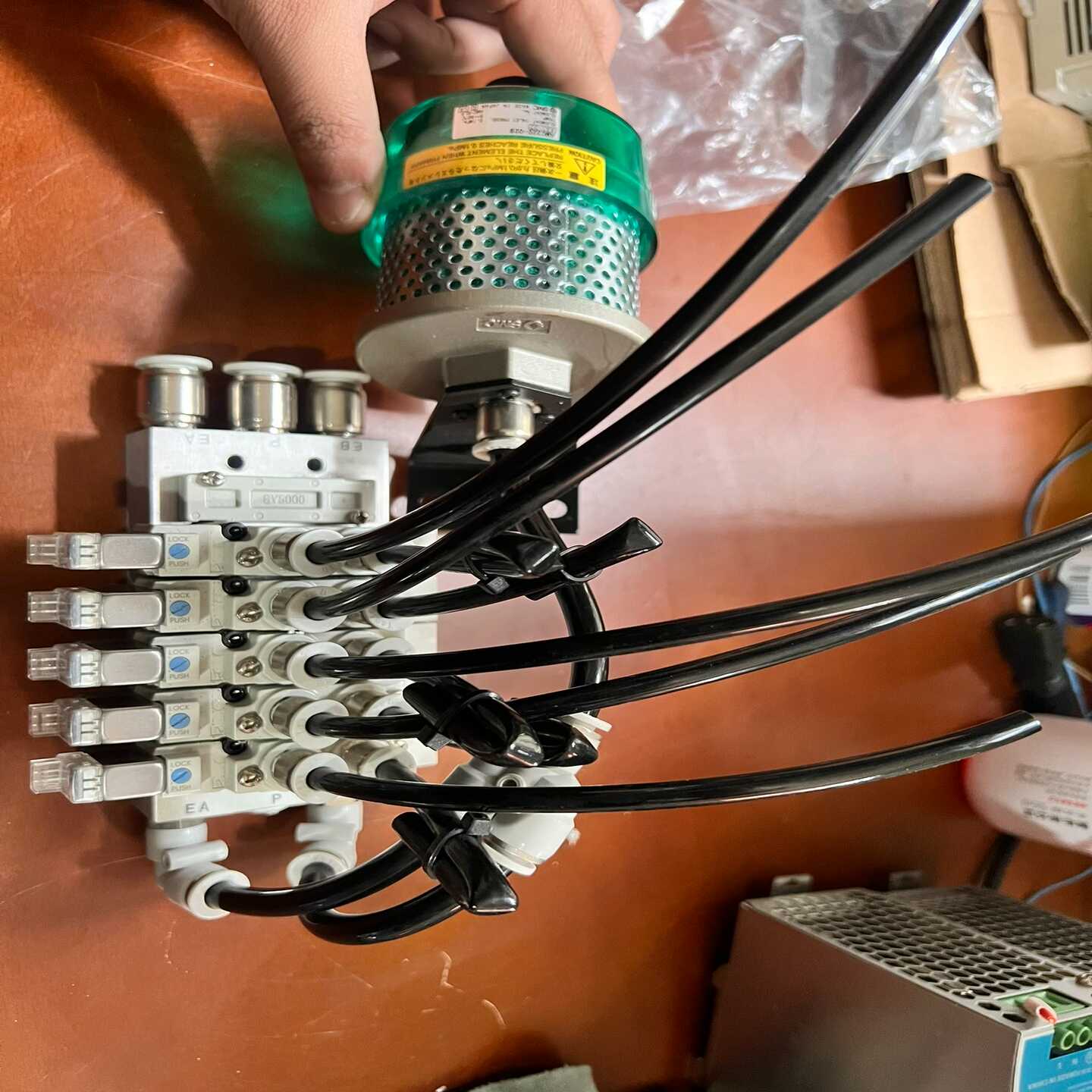 议价SMC电磁阀激光标SY5120-5LZD-015片带SM