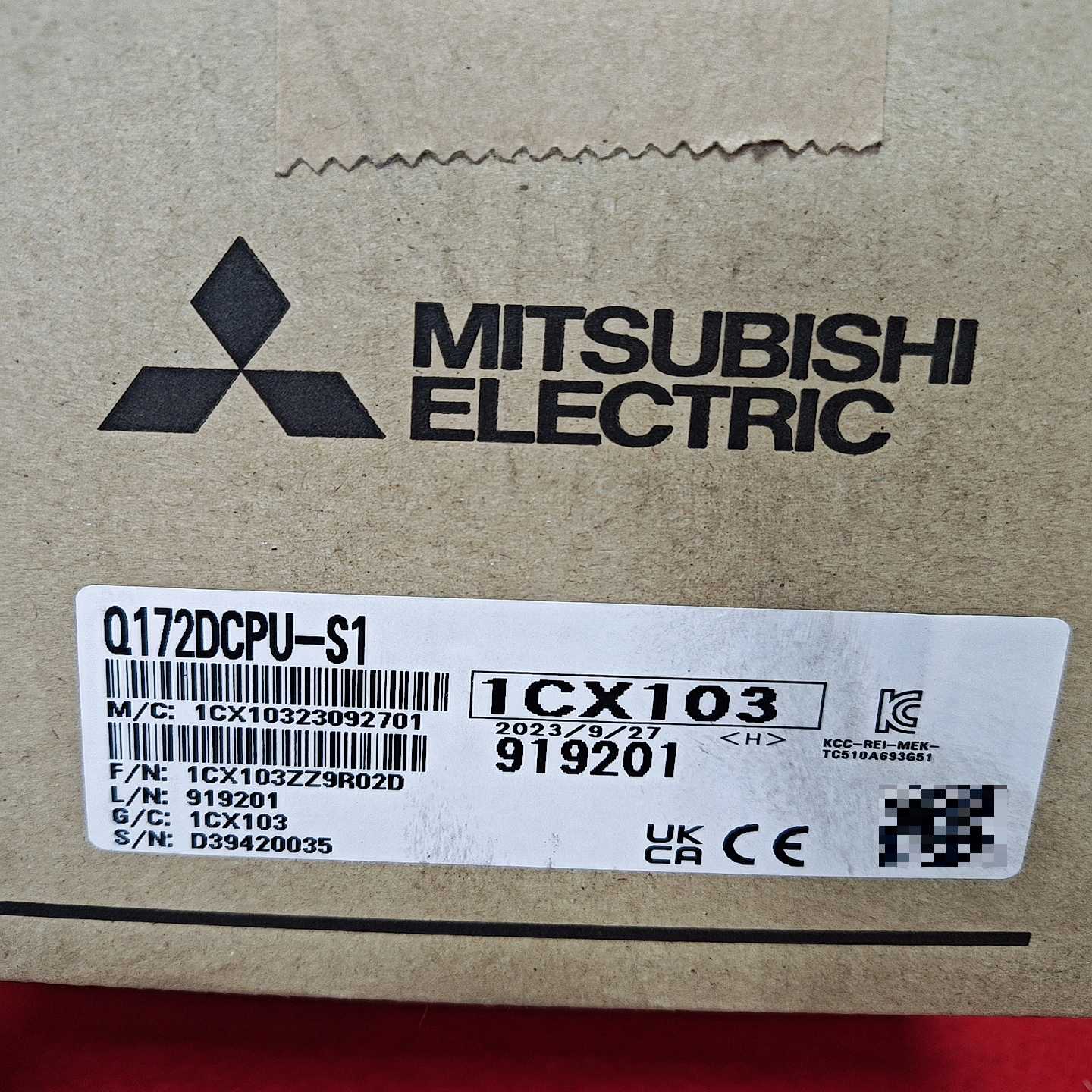 Q172DCPU-S1三菱PLC模块全新原装正品未拆封，--议价商品