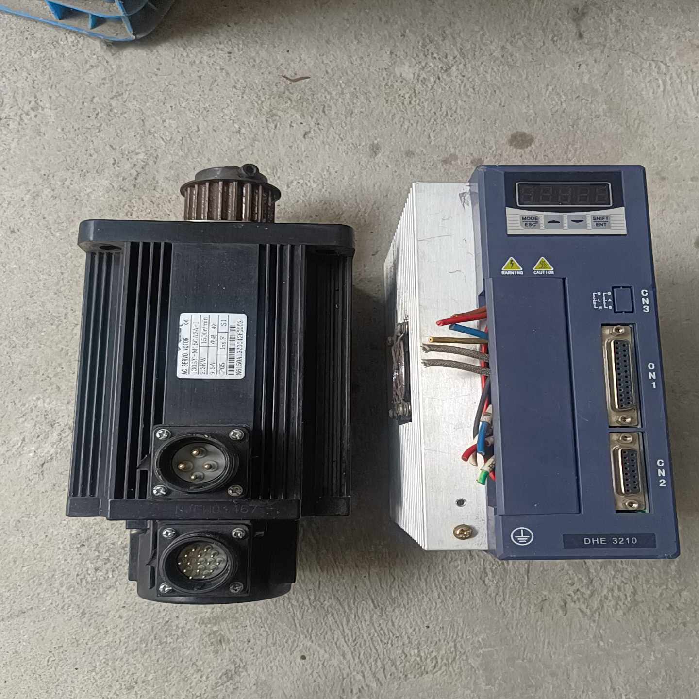 议价日鼎伺服电机套装 DHE3210-VT+130ST-M150