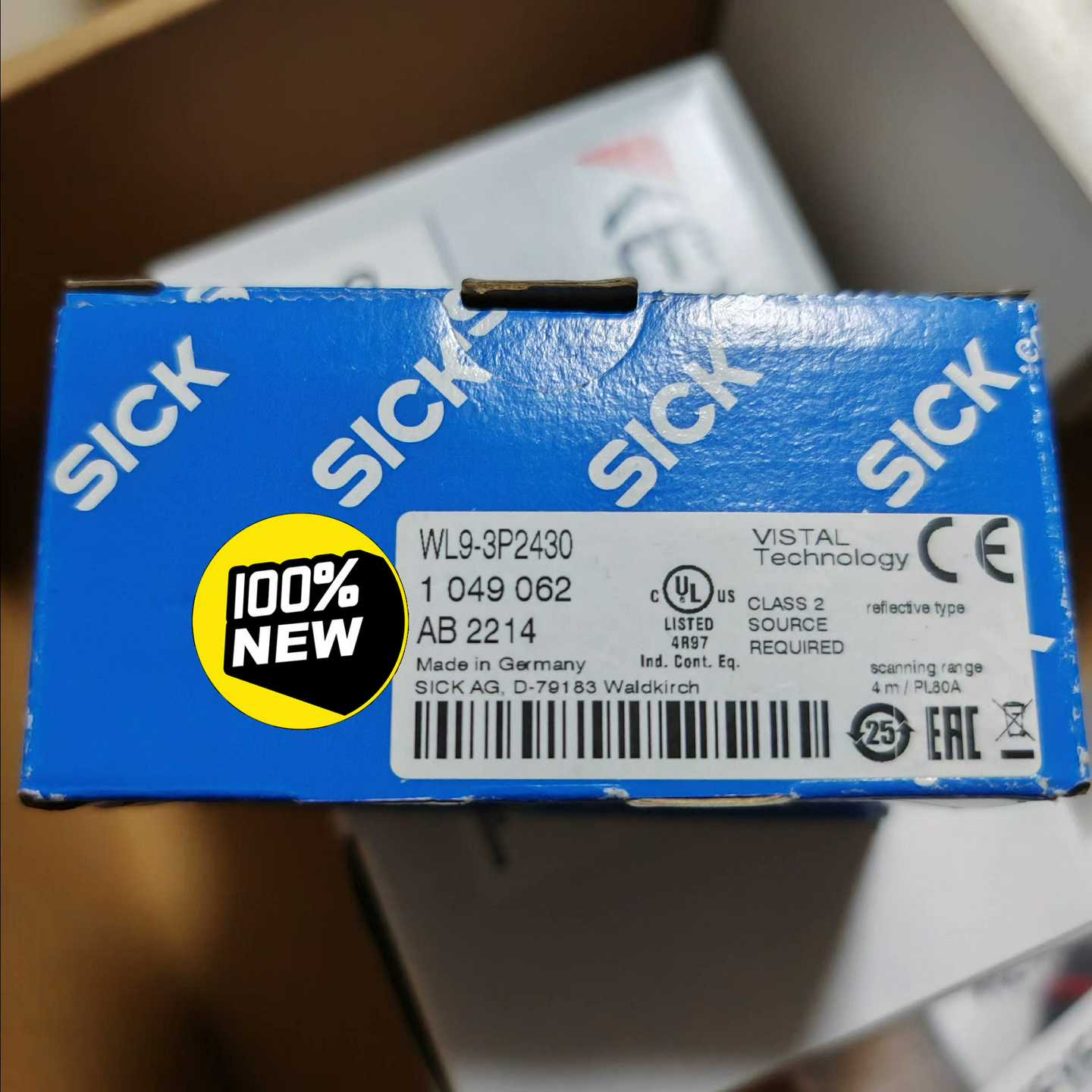 德国西克SICK光电传感器WL9-3P2430订货号询价