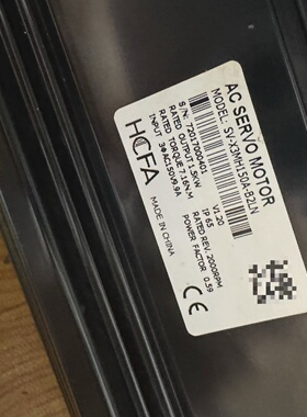 议价HCFA伺服电机SVX3MH150AB2LN1.议价