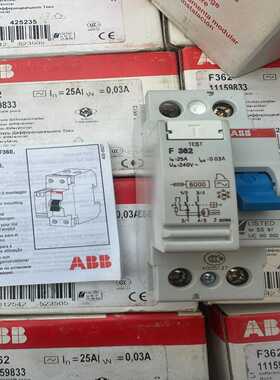 意大利ABBF362电磁式漏电断路器-议价