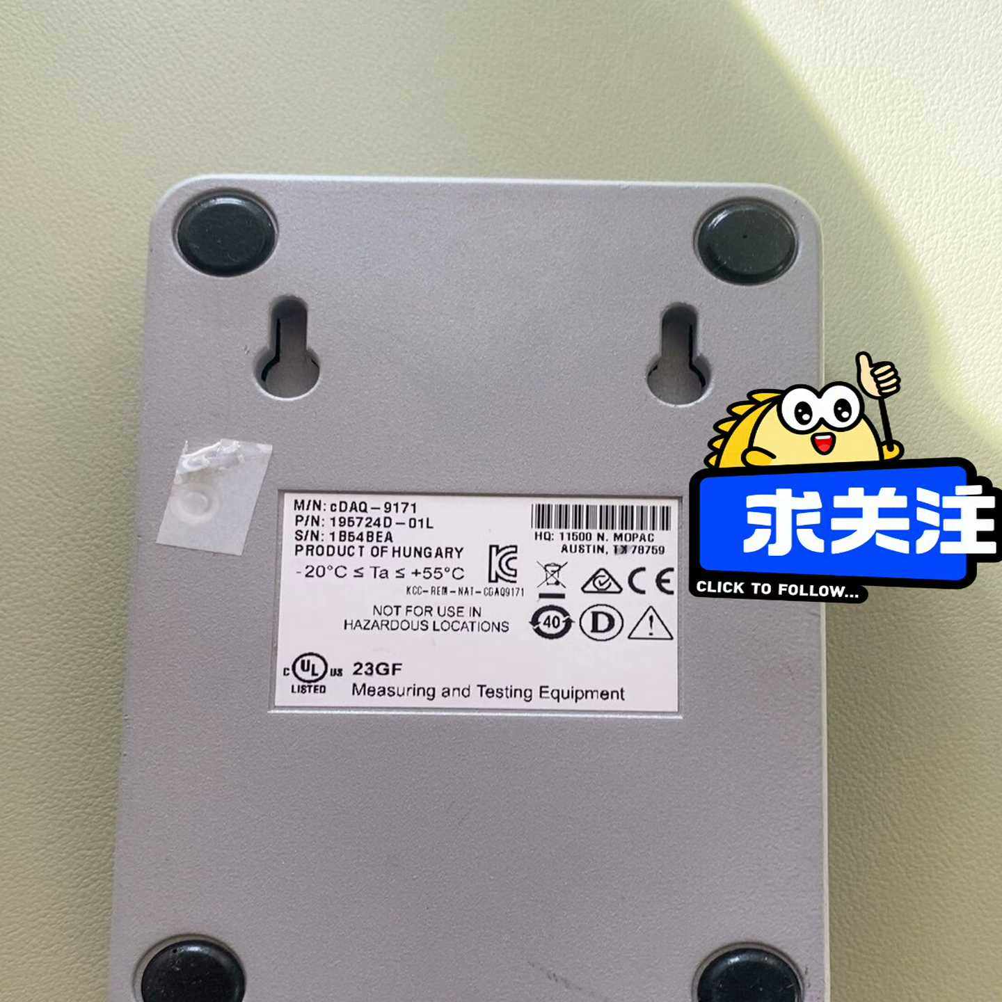 NIcDAQ-9171cDAQ-9174，cDAQ-9