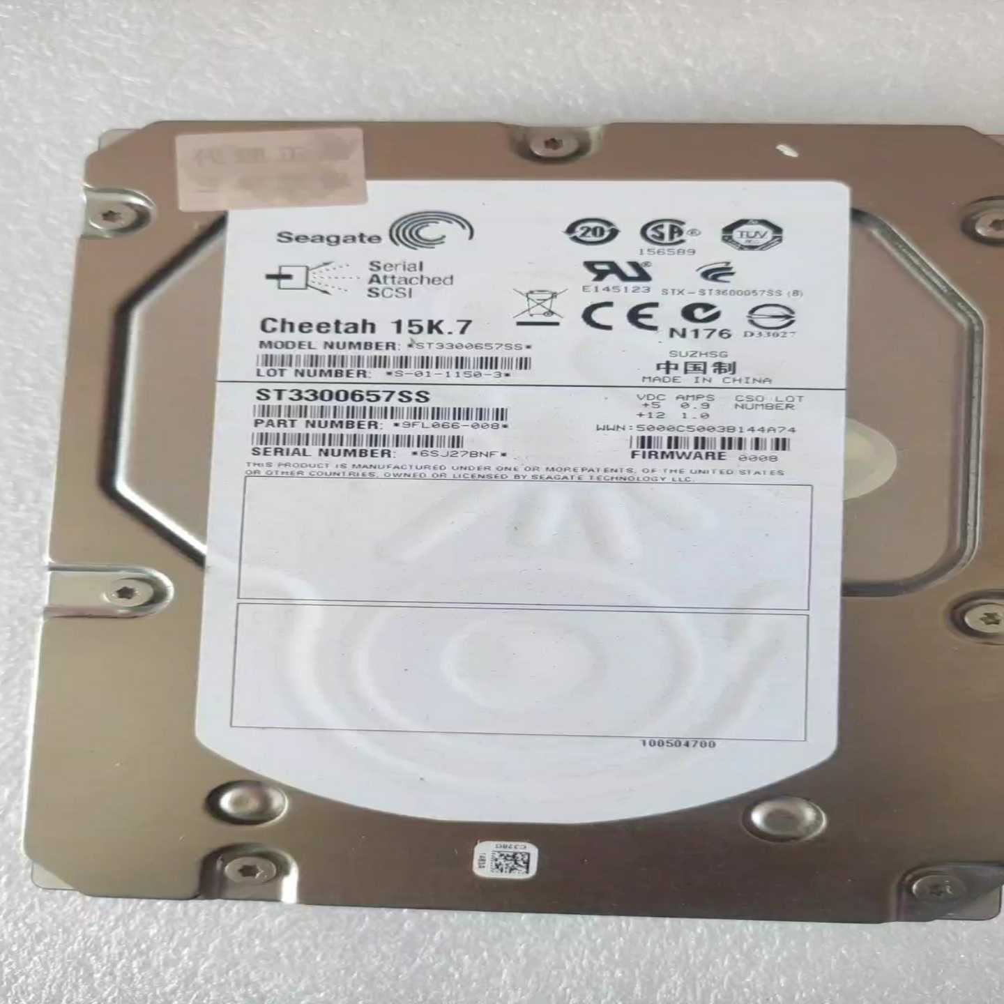 希捷ST3300657SS，300GSAS/15K.7-询价客服