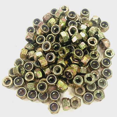 UNBRANDEDLOTOFNYLONLOCKINGNUTS5/16