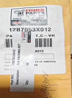 费希尔密封组件12B7053X012询价