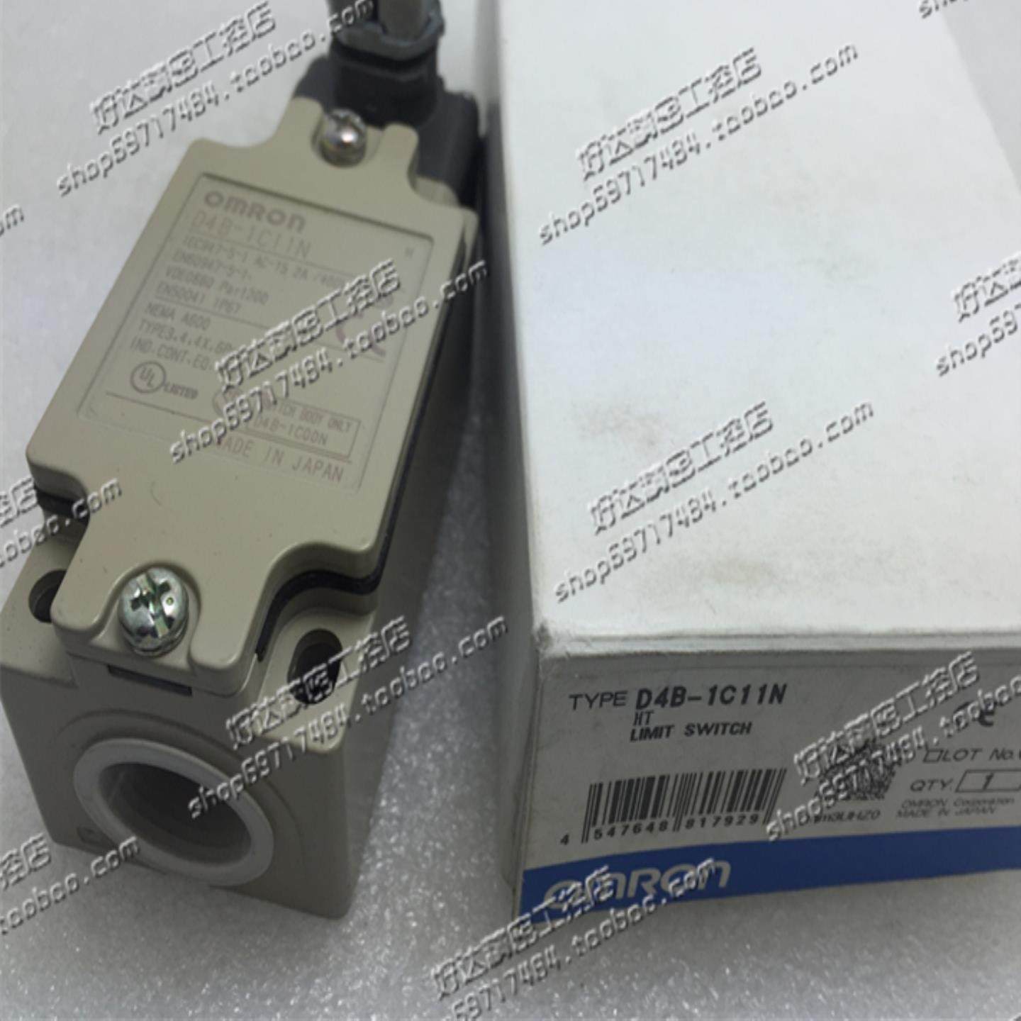 原装正品欧姆龙安全限位开关D4B-1C11ND4B-2C11ND4B-4C11N