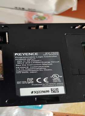 基恩士KEYENCEKV-7500CPU模块，日本原装，--议价商品