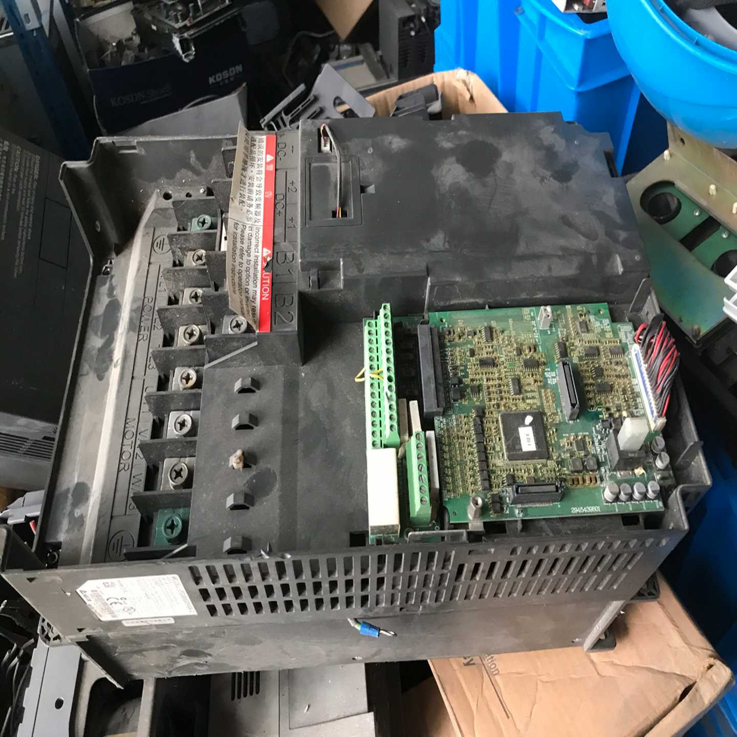 台达VFD300CP43A-21配件主板电容板驱动板模块拆卖（零零电子）