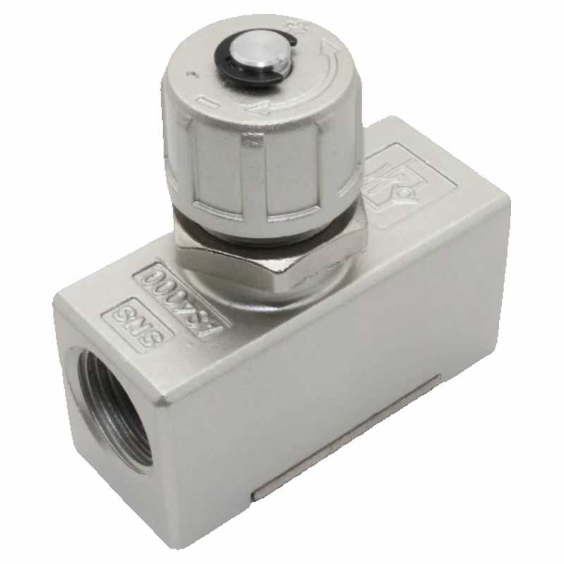 SNS神驰气动调速阀流量控制节流阀AS2000-02 AS3000-03 AS4000-