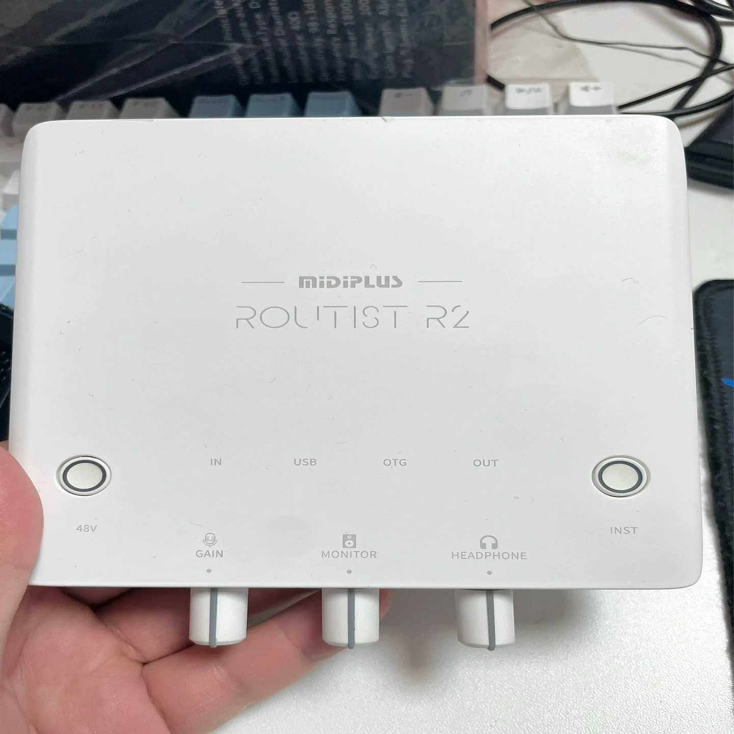 MiDiPLUS迷笛声卡最新款R2版本声卡--议价商品