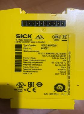 Sick UE410-MU4T300 西克安全继电器 6~询价