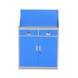 双开门加厚铁皮柜钢制储物柜五金工具箱 科美车间工具柜抽屉式