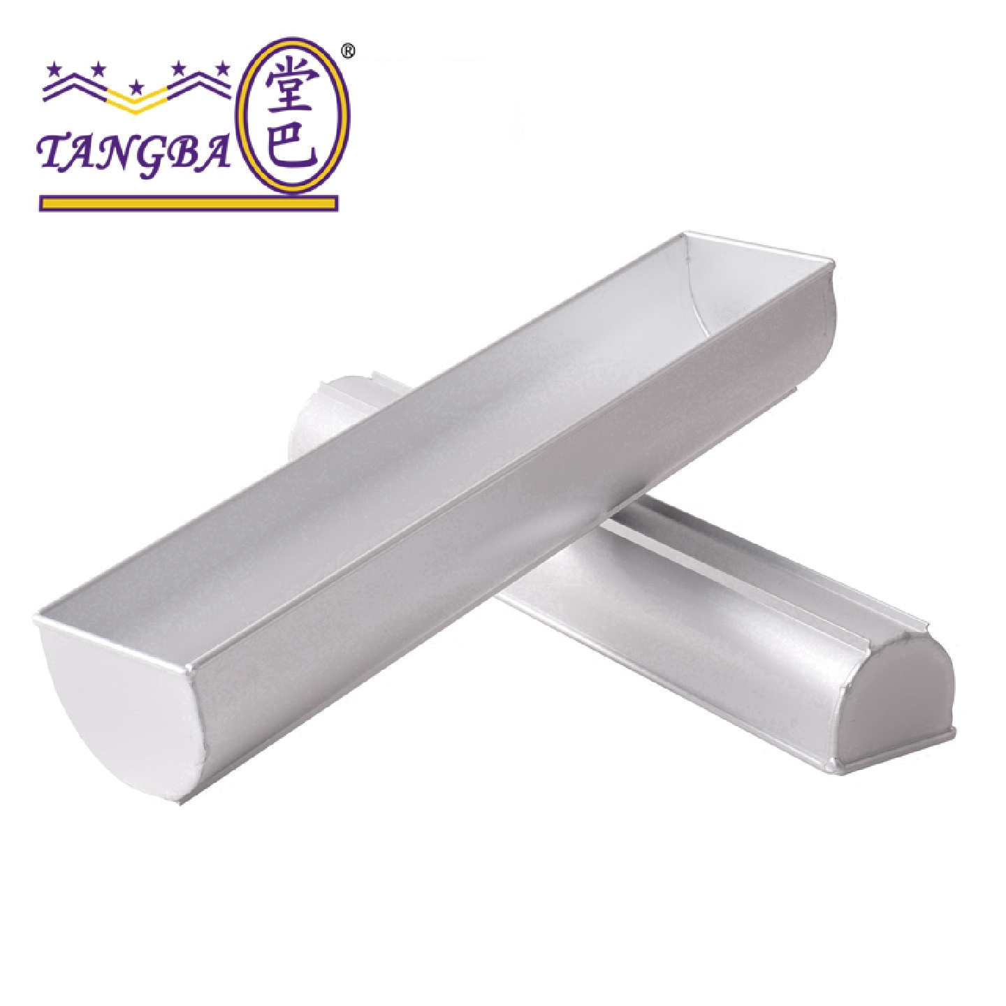 小半圆/大半圆长条慕斯模具铝制蛋卷模彩虹夹心蛋糕模烘焙模具