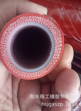 夹布硅胶管耐温高压红色夹布硅胶管DN161925硅胶橡胶管