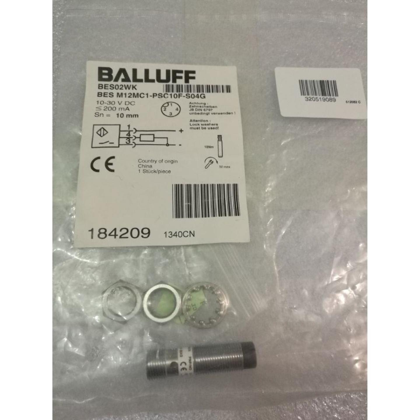 巴鲁夫BALLUFF全新原装 BES02WK BES M12MC1-PSC10F-S04G现货