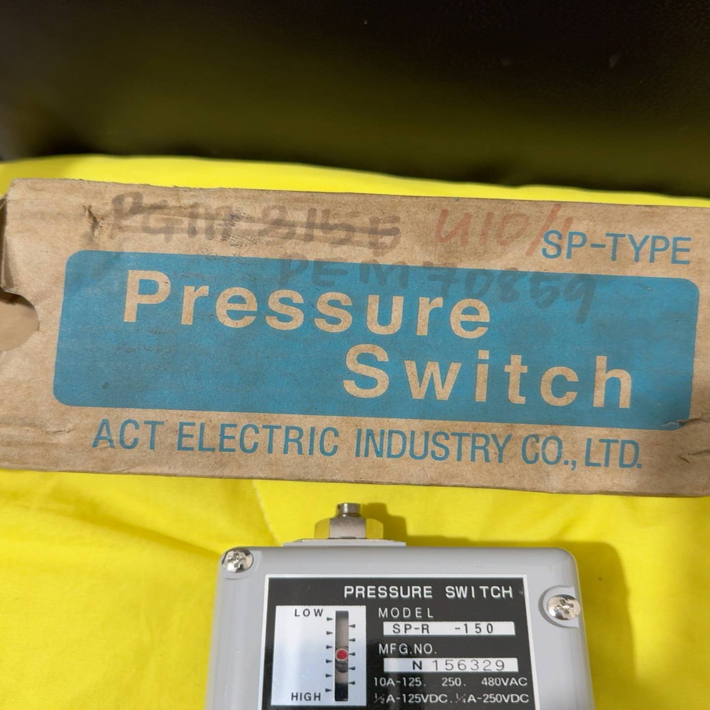 全新日本ACT压力开关SP-R-150想要的和我联系吧--议价商品