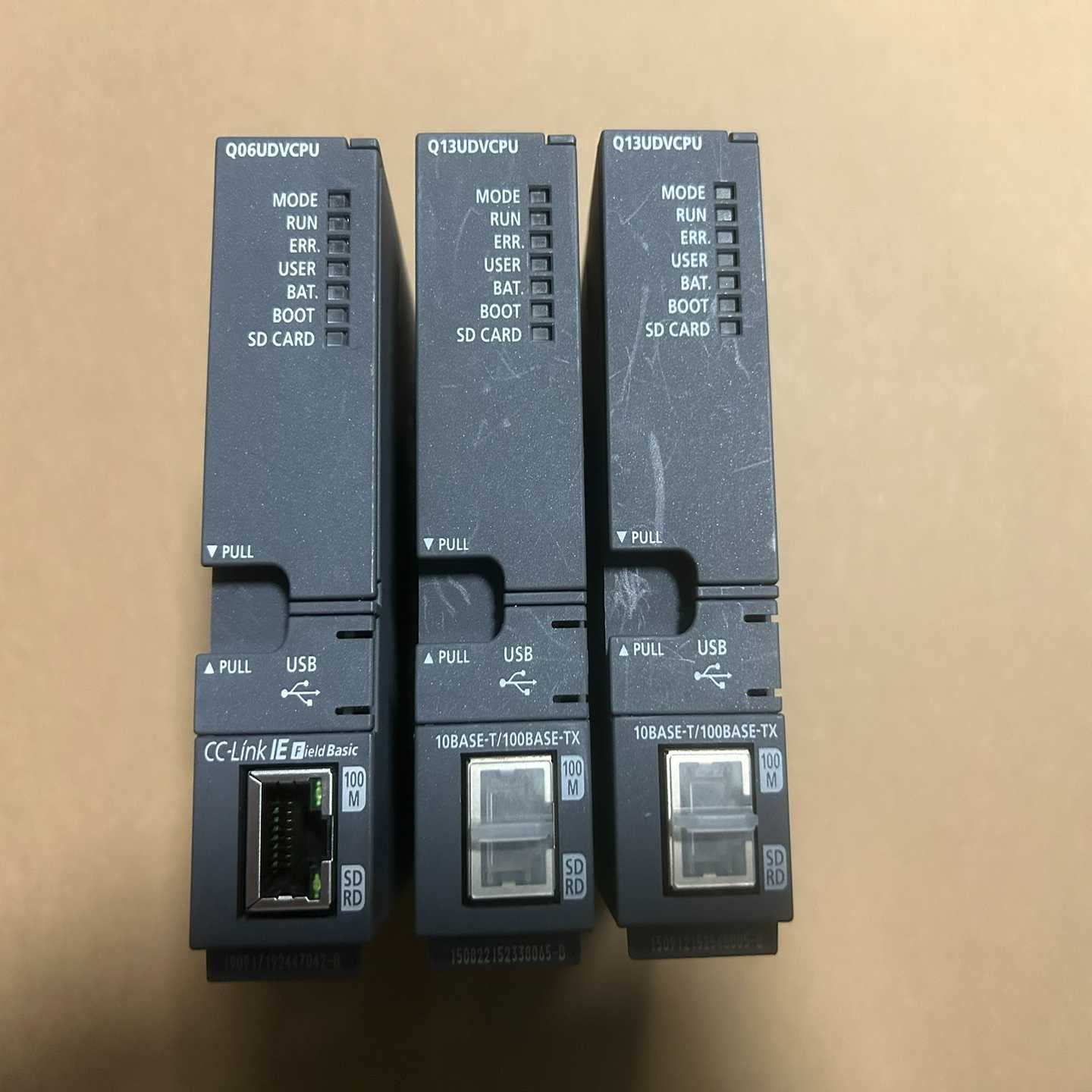 三菱PLC模块Q06UDVCPU、Q13UDVCPU，二手拆--议价商品