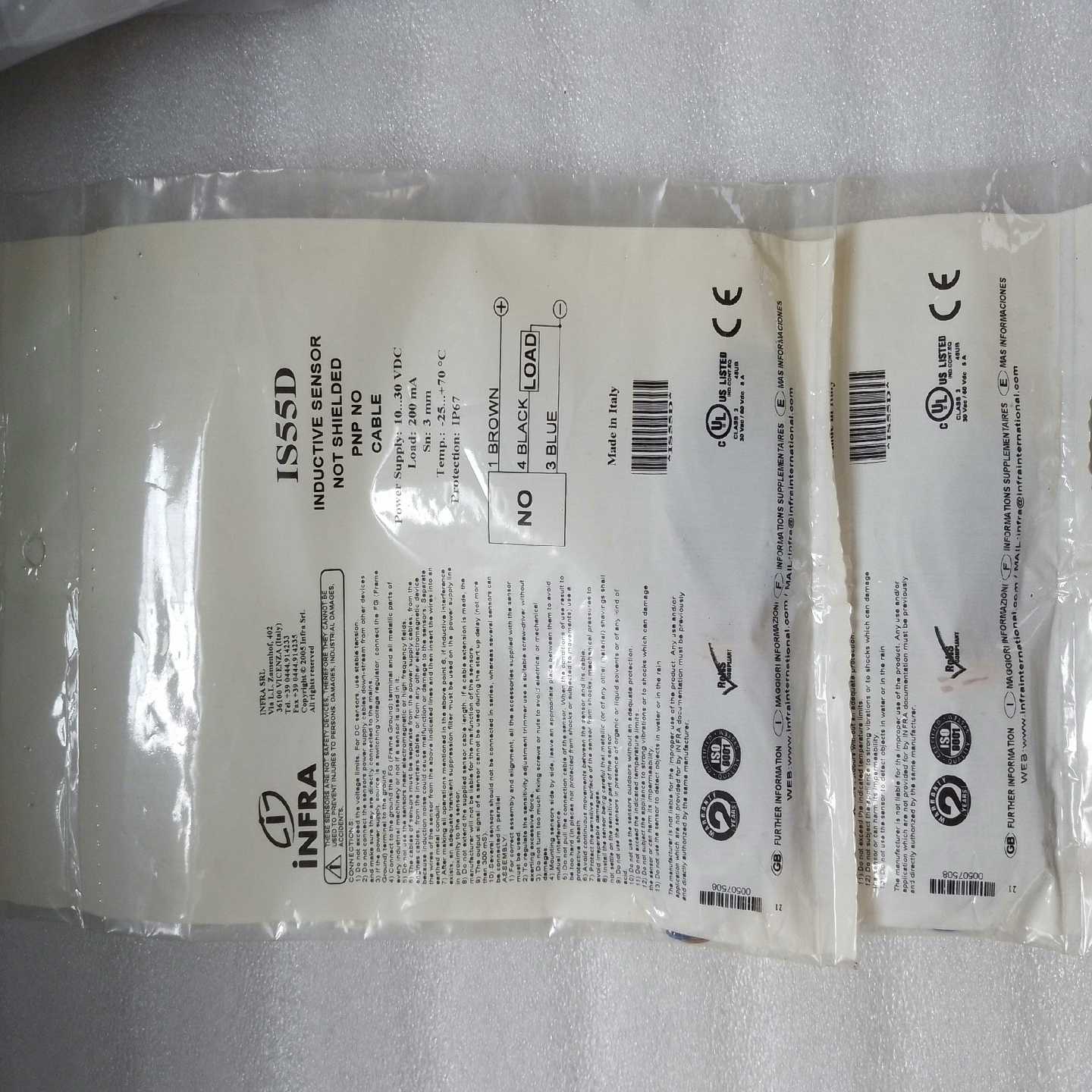 意大利，得利捷 IS-65-H1-03（IS55D）电感式接~询价