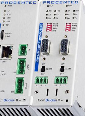议价议价PROCENTEC正品蓝色中继器 高性能网路扩展设备议价