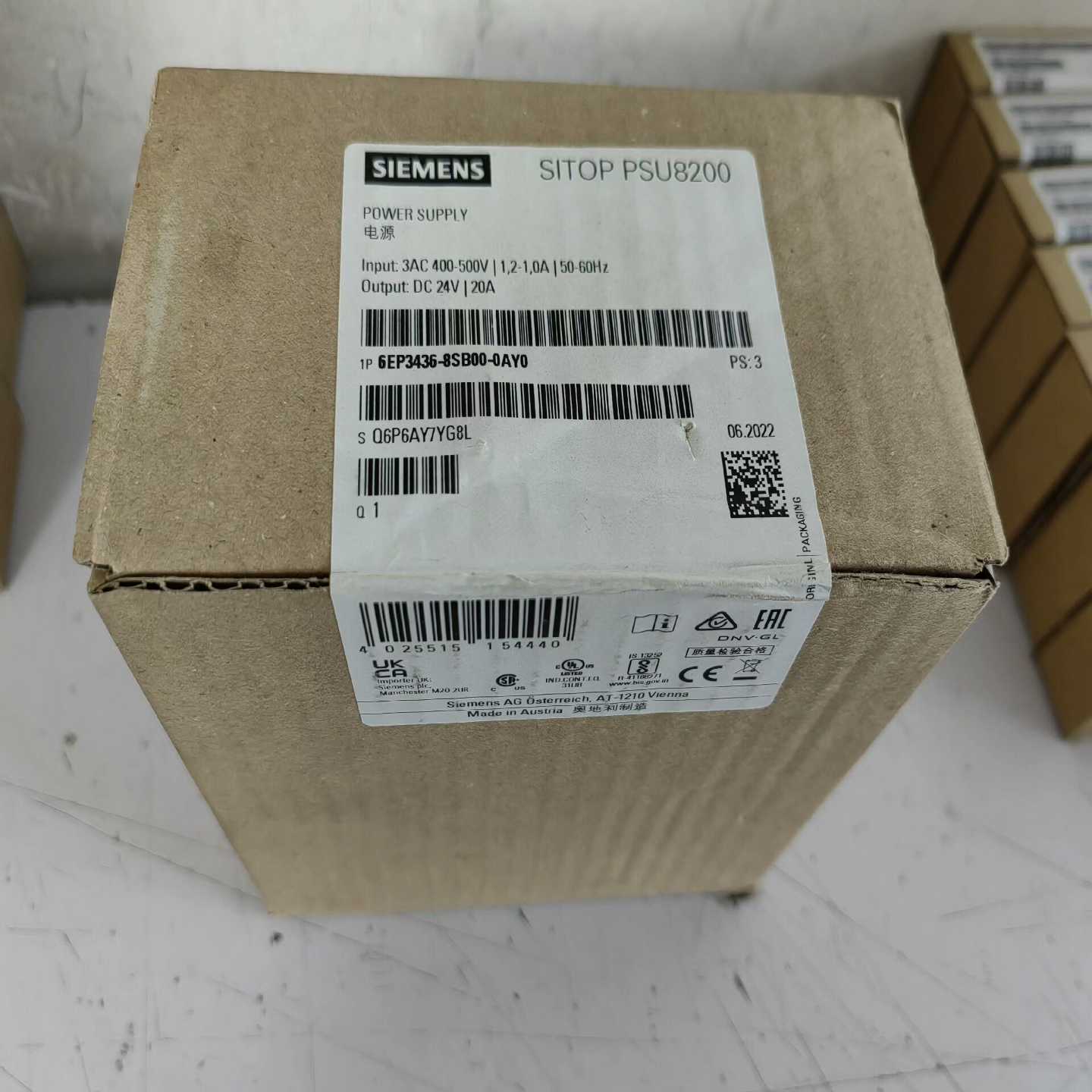 【议价】电源模块6EP3436-8SB00-0AY0未开封适用