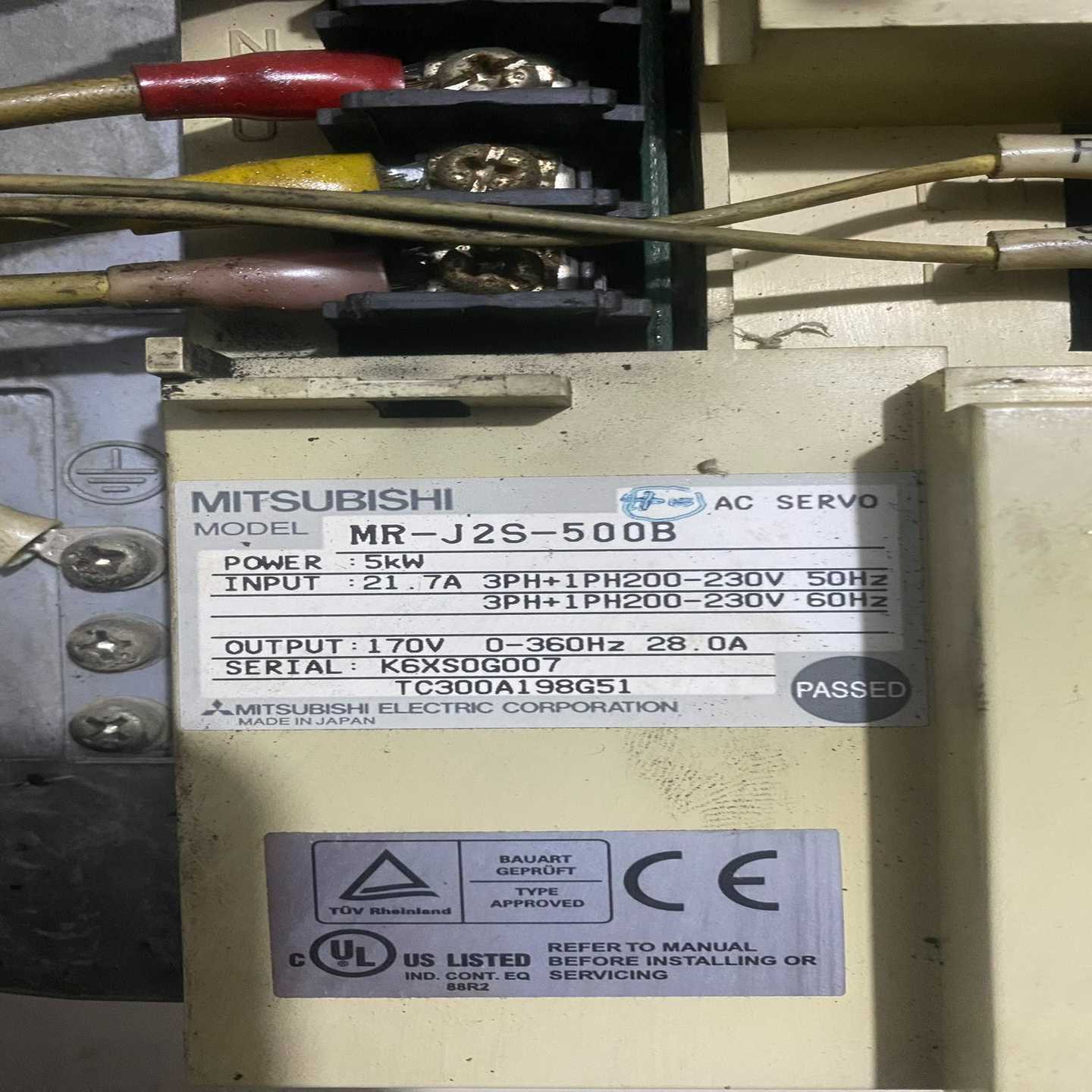 议价服驱动器-J2-5005驱动器，拆机件