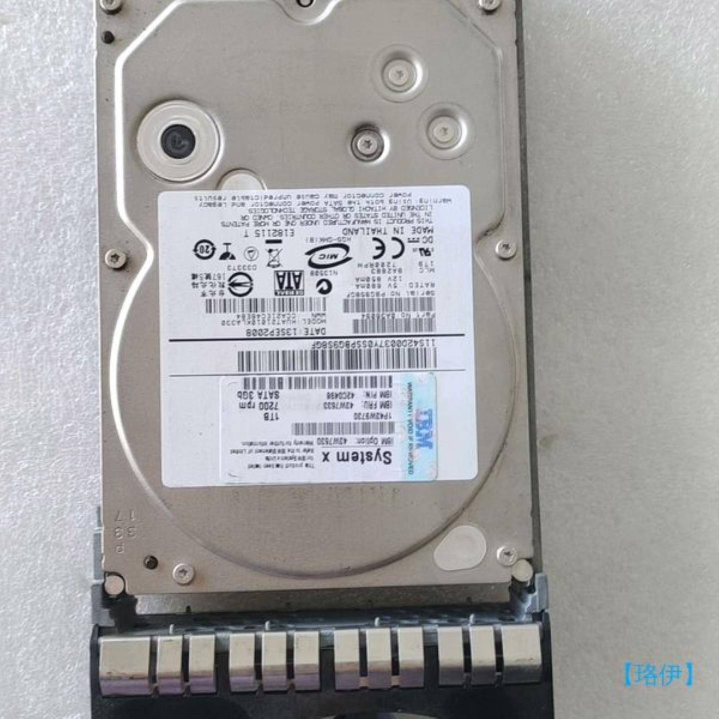 售前询价原装IBM伺服器硬碟 43W7633 43W7630 1TB议价