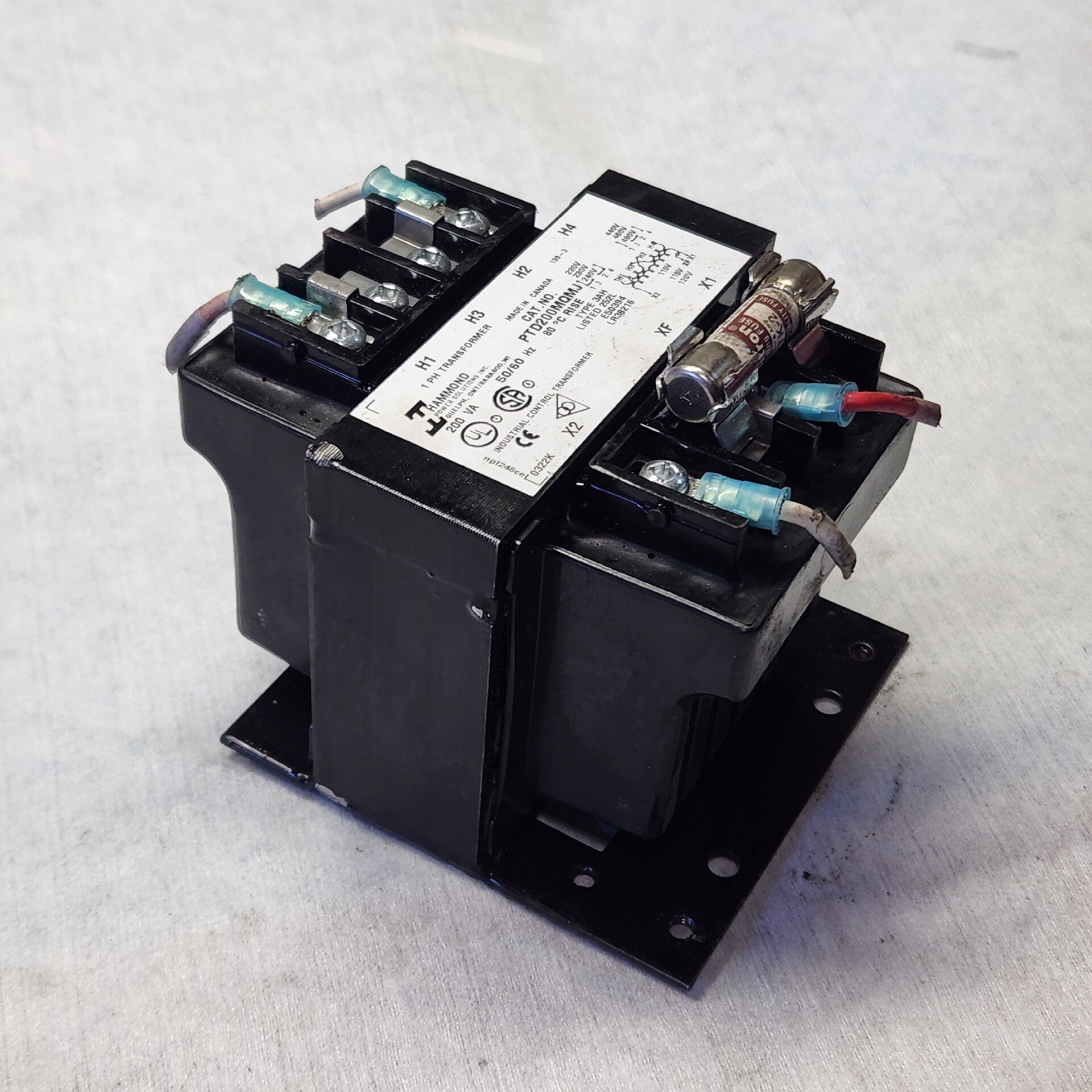询价加拿大HAMMOND优质隔离牛220v转110v变压器4