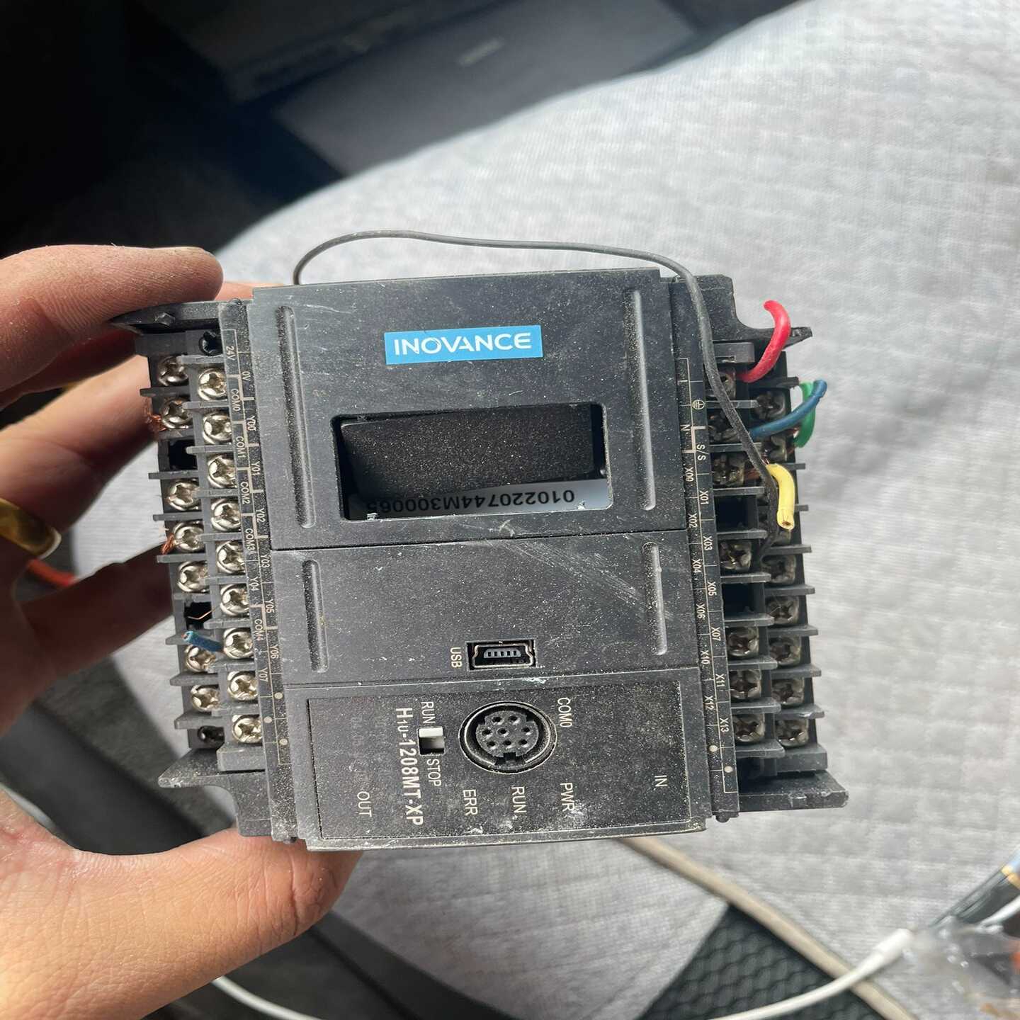 汇川plcH1U-1208MT-XP，二手拆机剪线，功能--议价商品