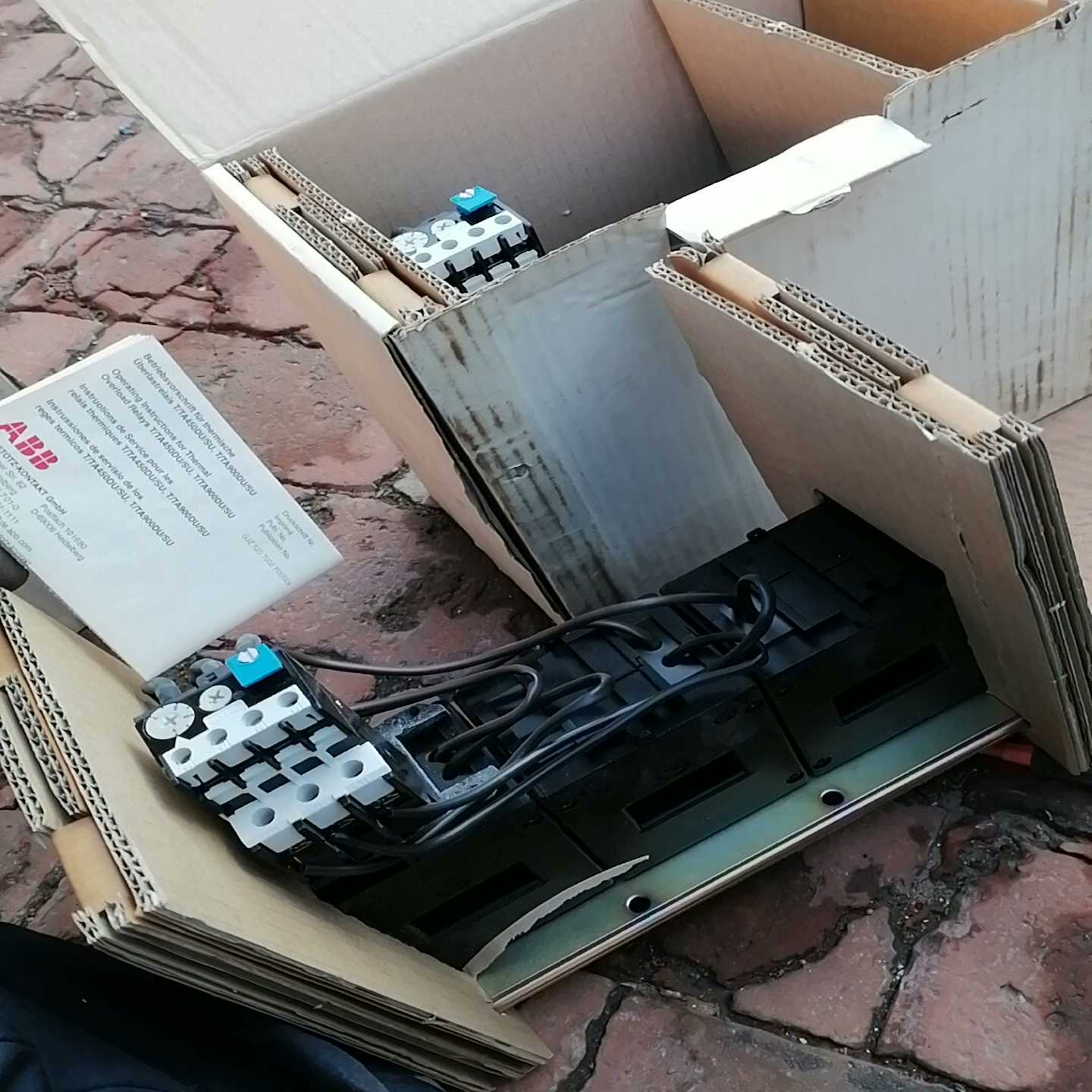 库存ABB热继电器K0RC5L500/4型2台用到的联系询价