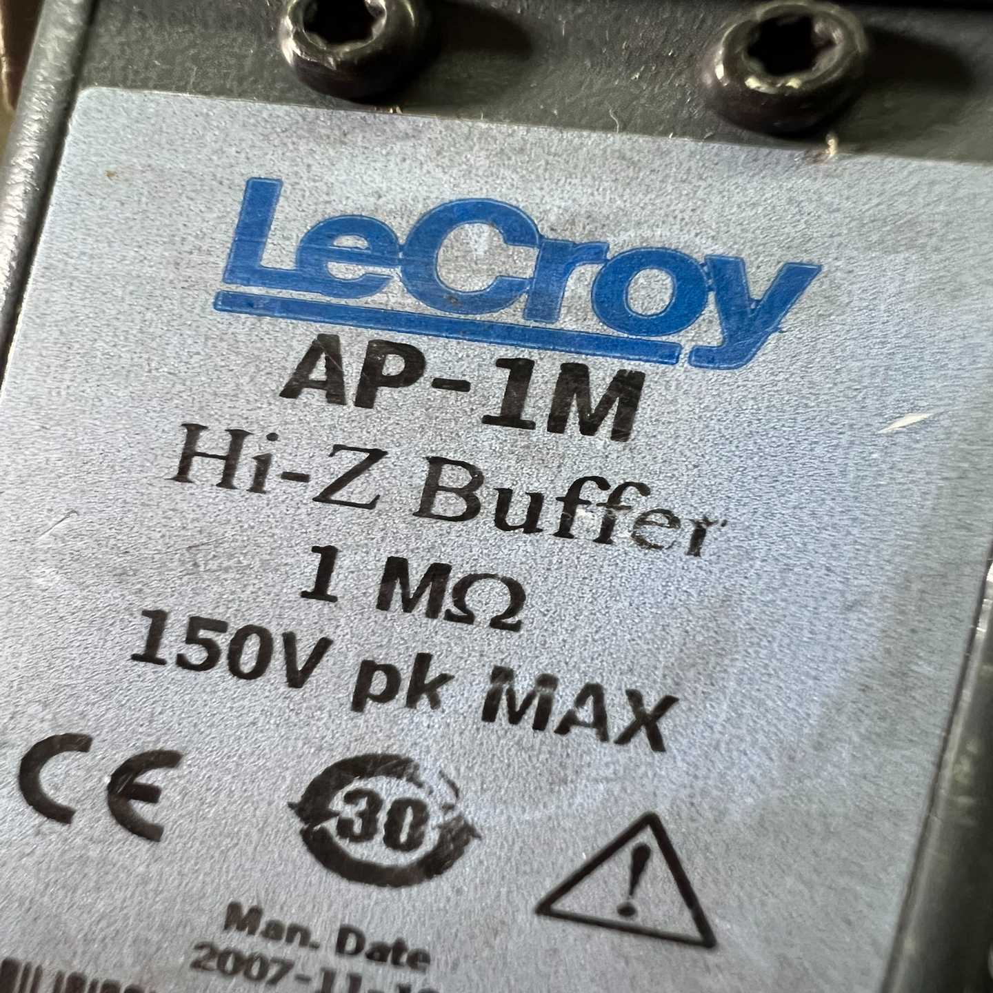 LeCroy力科AP-1M示波器高阻抗输入适配器500z【鑫鑫商铺】