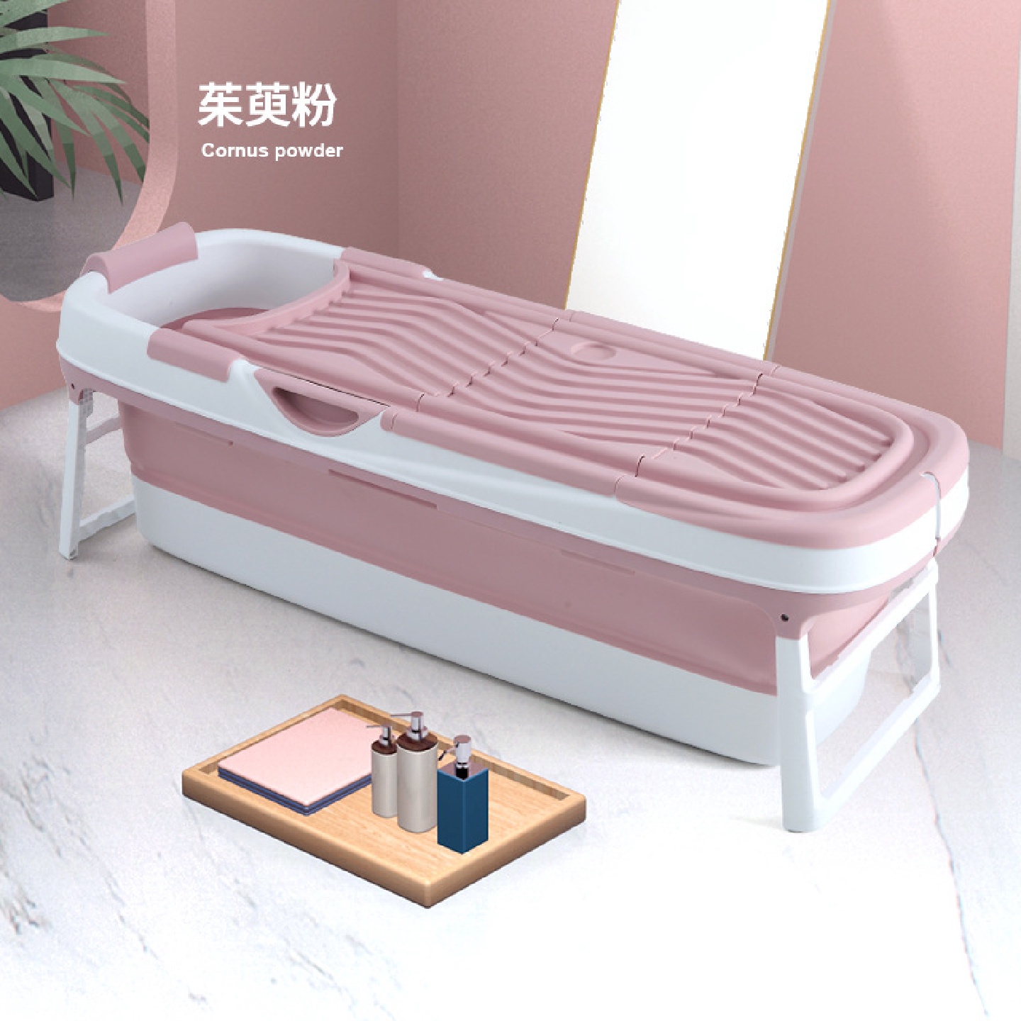 大人可折叠泡澡桶家用加长洗澡桶全身汗蒸大号沐浴桶可坐躺浴缸盆