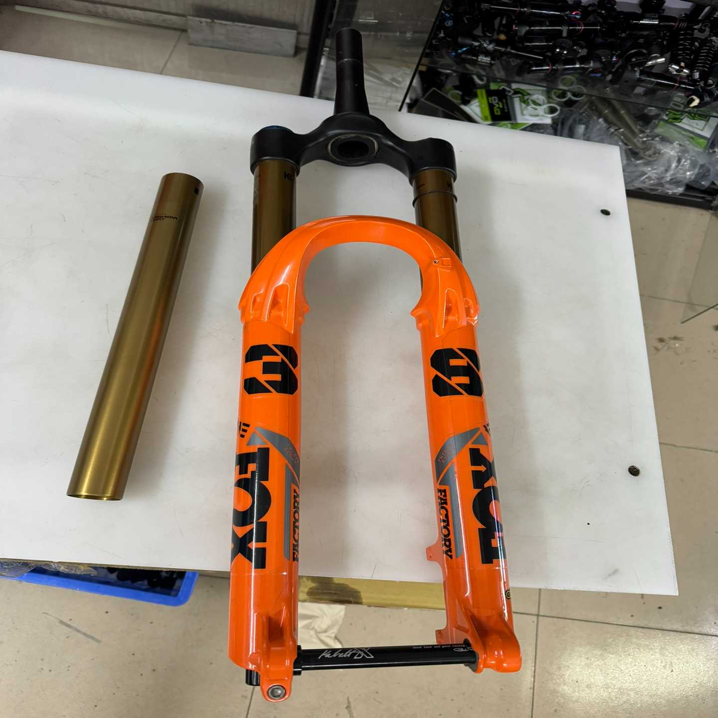 FOX38前叉换头管内管，适用于损换、修复、改装等需求。专业--议