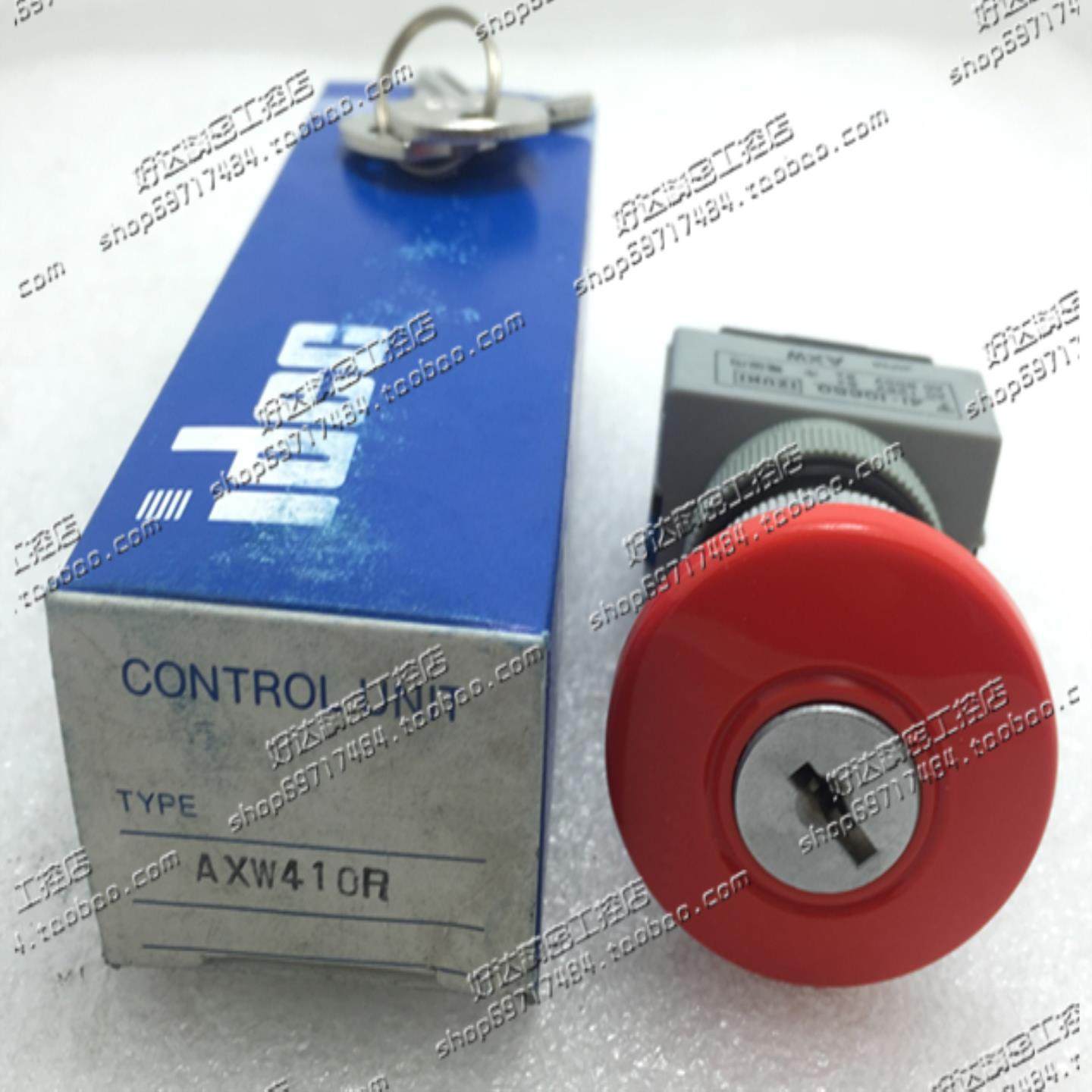 AXW410R进口日本idec和泉AXW401R按钮开关AXW411R蘑菇头AXW420R