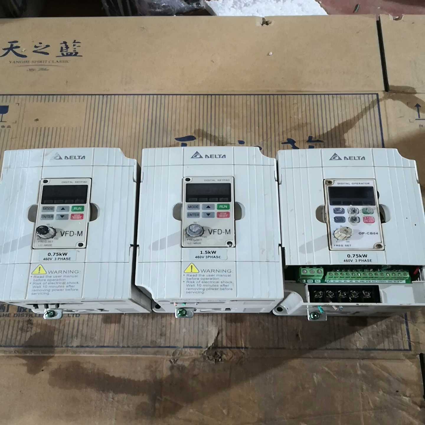 咨询-台达变频器vFD007M43B