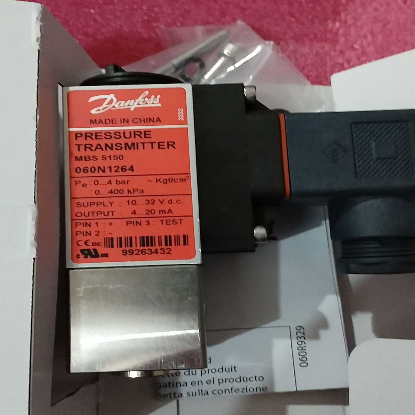 询价~丹佛斯压力传感器060N1264原厂件，议价