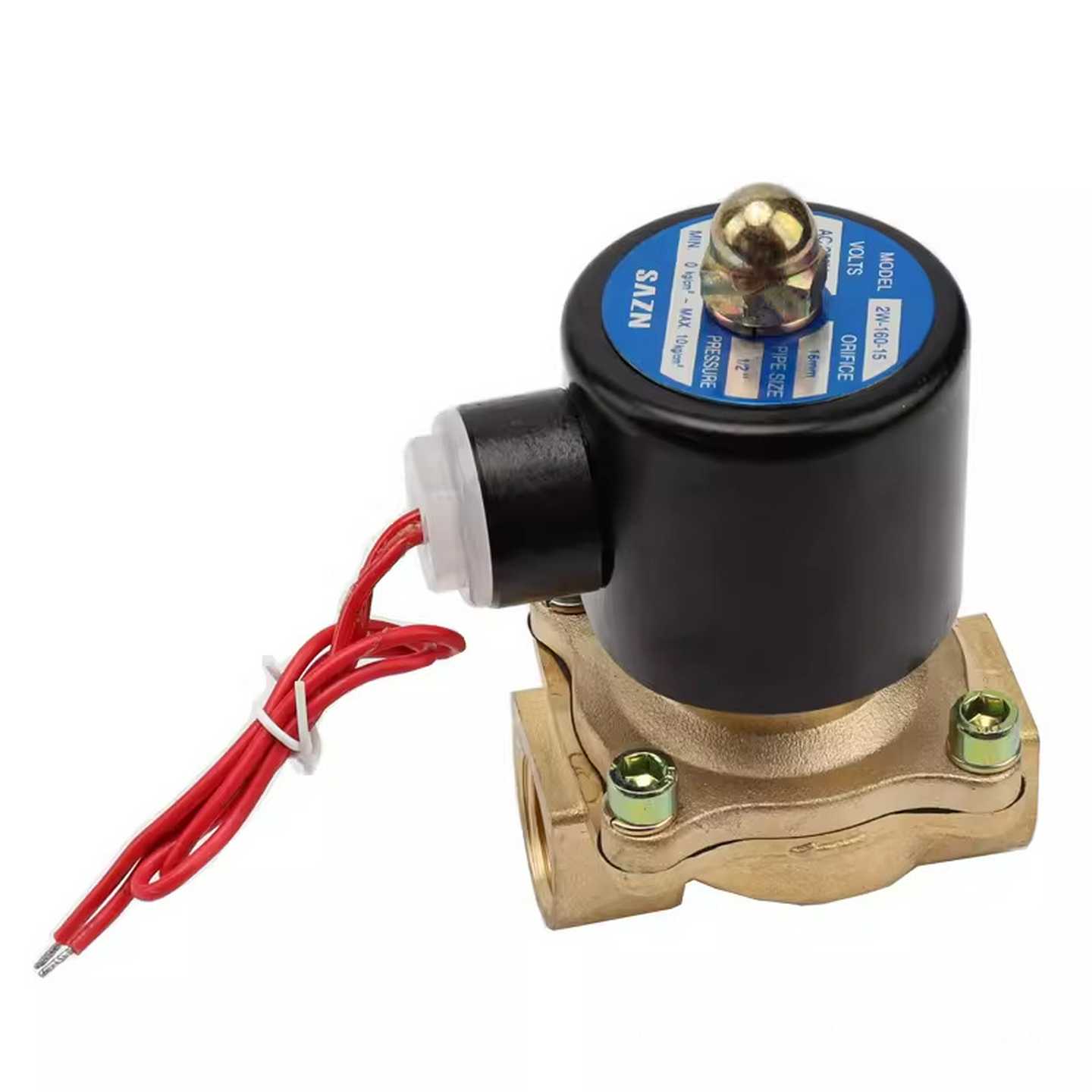 SAZN气动电磁阀2W025-08/AC220Va2W025-08/DC24V2W040-10/AC220