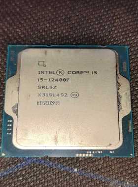 （议价）i512400F.，12代cpu全好，图片实物拍