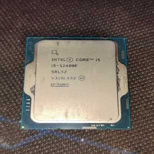 (议价)i512400F.,12代cpu全好,图片实物拍