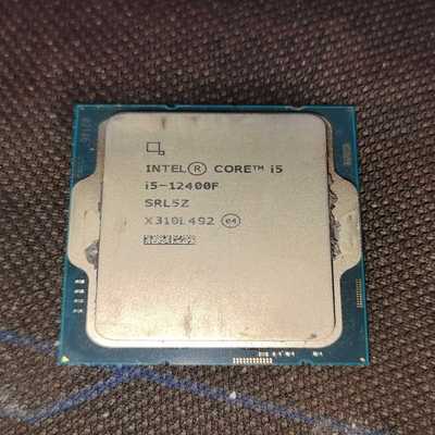 （议价）i512400F.，12代cpu全好，图片实物拍