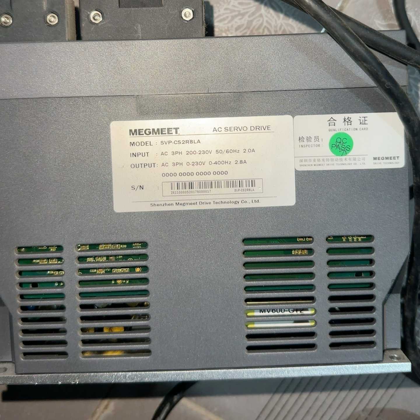 MEGMEET麦格米特驱动器SVP—CS2R8LA变频器议价